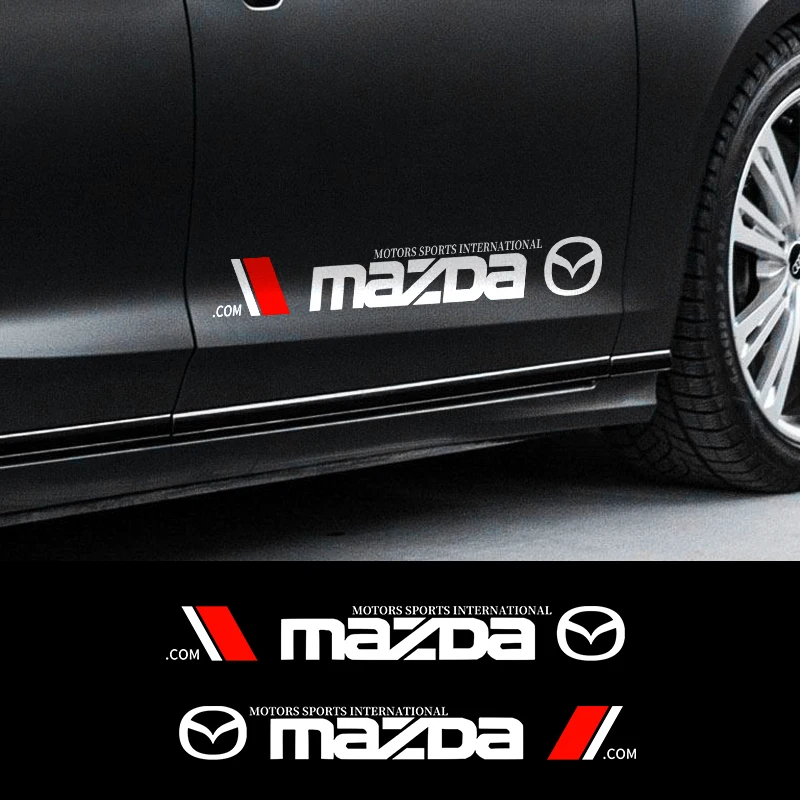 Наклейки на корпус автомобиля 2 шт. наклейки двери и бока наклейка с эмблемой