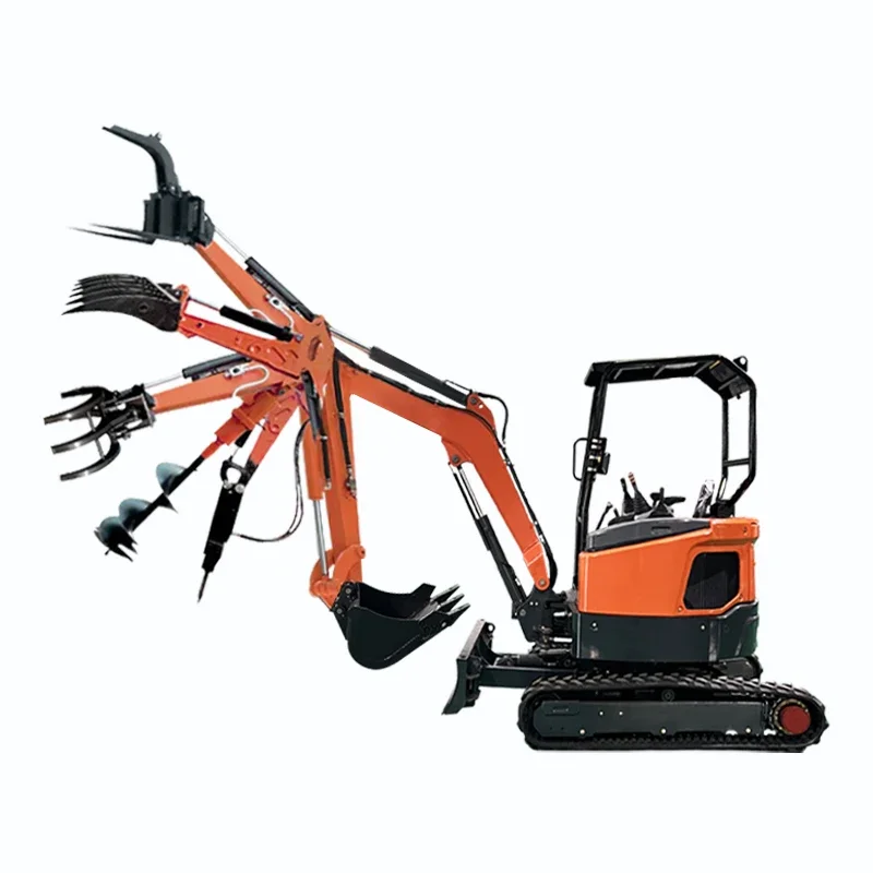Быстрая доставка 3-тонный гусеничный экскаватор сильной мощности землеройное