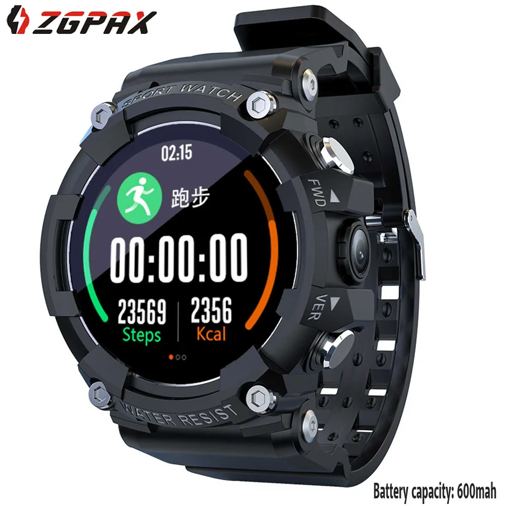 

Smart Watch Fitness Tracker Full Touchscreen Smartwatch Waterproof Pedometer with Heart Rate Step Counter Blood Oxygen
