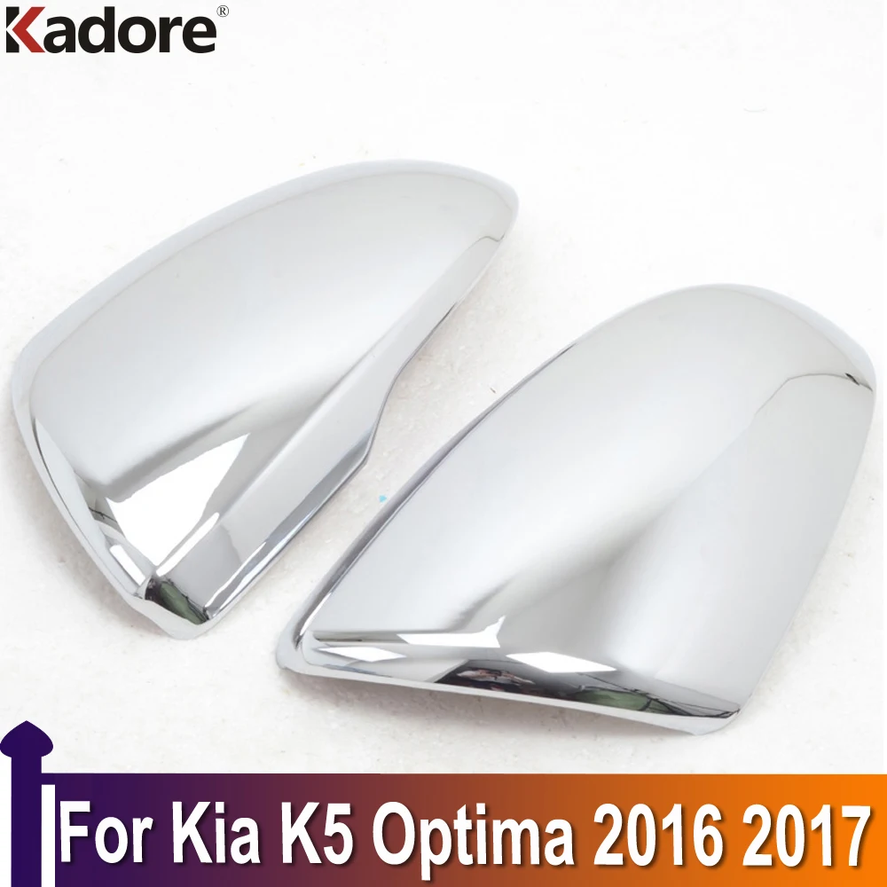 

Для Kia K5 Optima 2016 2017 ABS хромированный боковой двери чехол для зеркала заднего вида аксессуары для автомобиля стикер