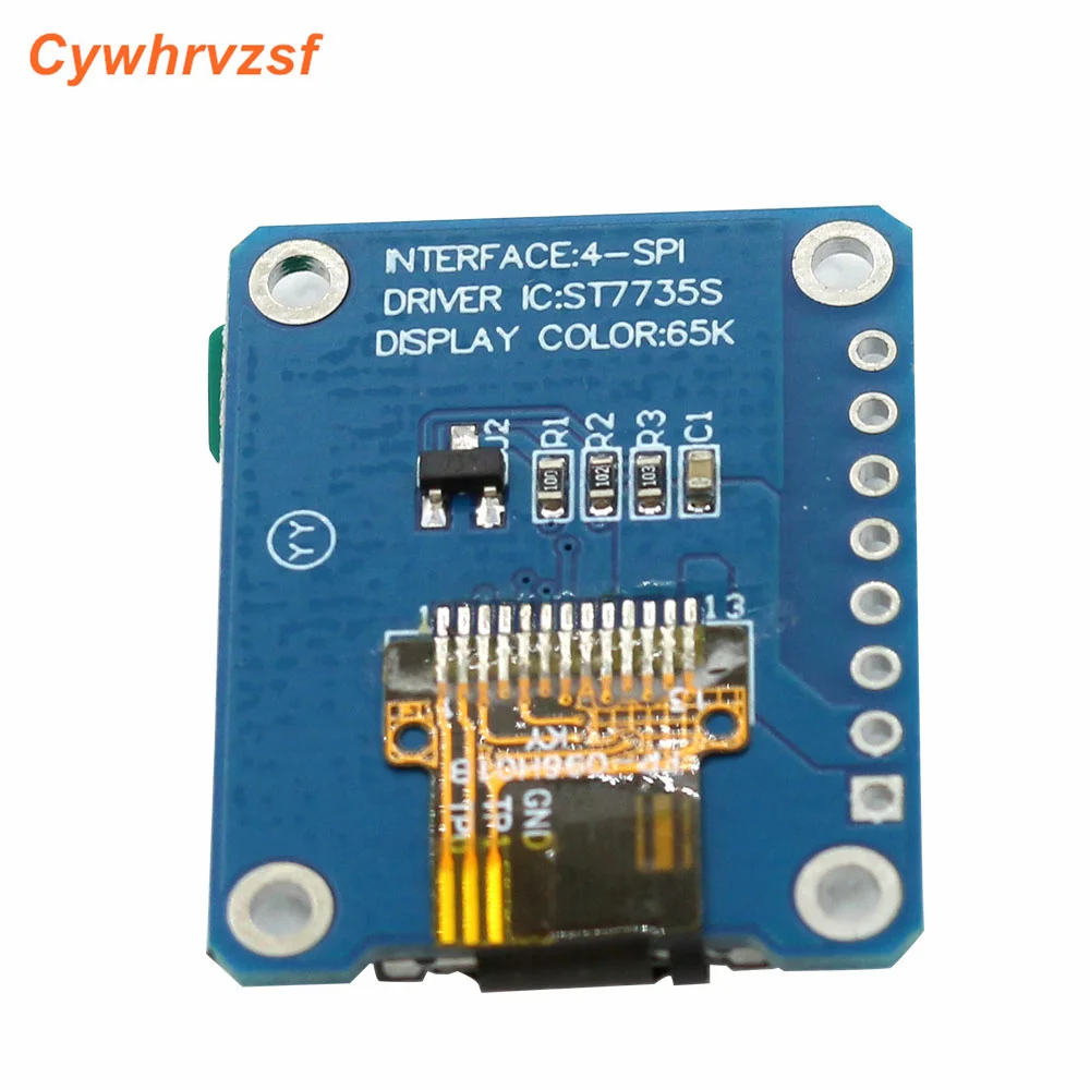 IPS-дисплей 0 96 дюйма 8-контактный SPI HD 65K полноцветный TFT-модуль ST7735 Привод IC 80*160