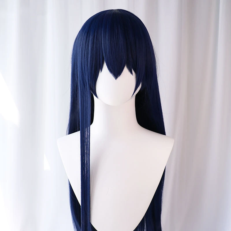 UWOWO Love Live! Школьный проект Idol Umi Sonoda Lovelive LL 75 см темно-синие длинные волосы - купить