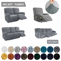 velvet recliner sofa covers lazy boy relax armchair cover elastic reclining sofa cover for living room home pets anti scratch