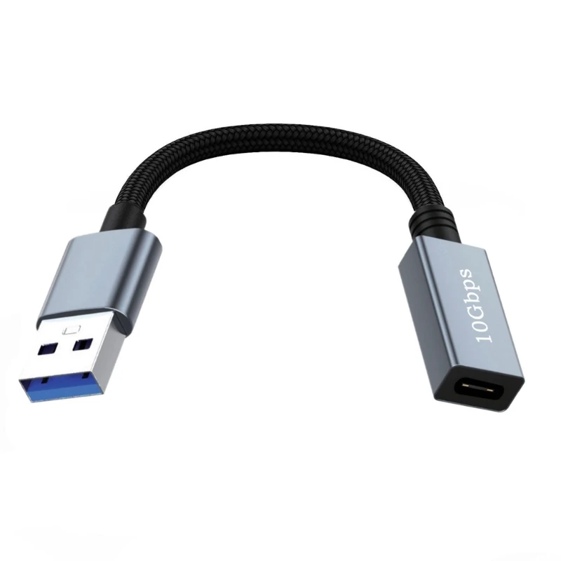 

USB C Female to USB Male Adapter Type C to USB 3.1 Gen2 Cable Data Transfer Converter Adapter for Phone 10Gbps