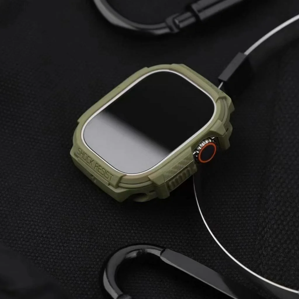 Защитный чехол Spigen Rugged Armor 2 gen для iWatch Ultra 49 мм Series 7/SE/6/5/4 45 41