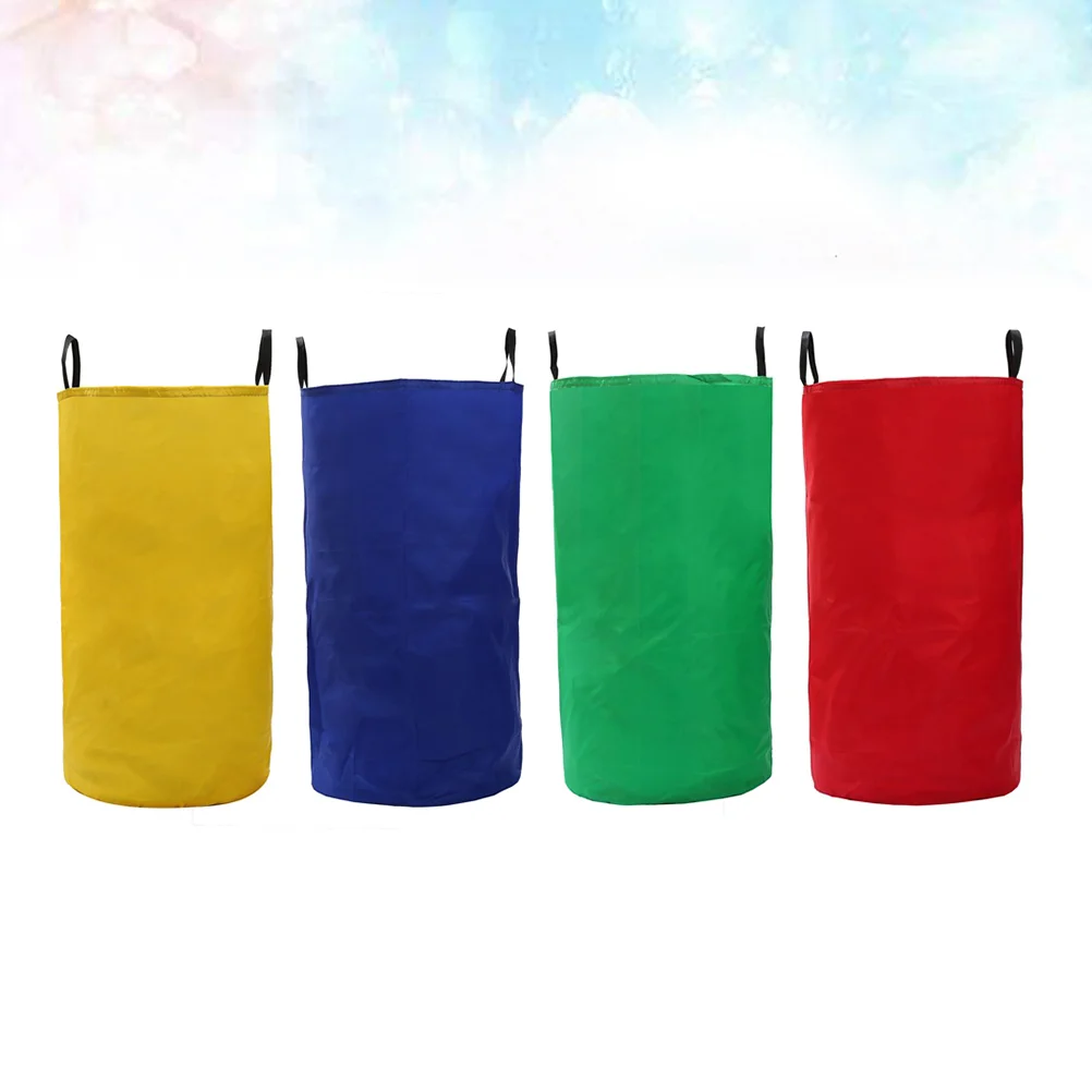 

4PCS Bags Colorful Handle Funny Sack Race Game for Boy Child Girl Use