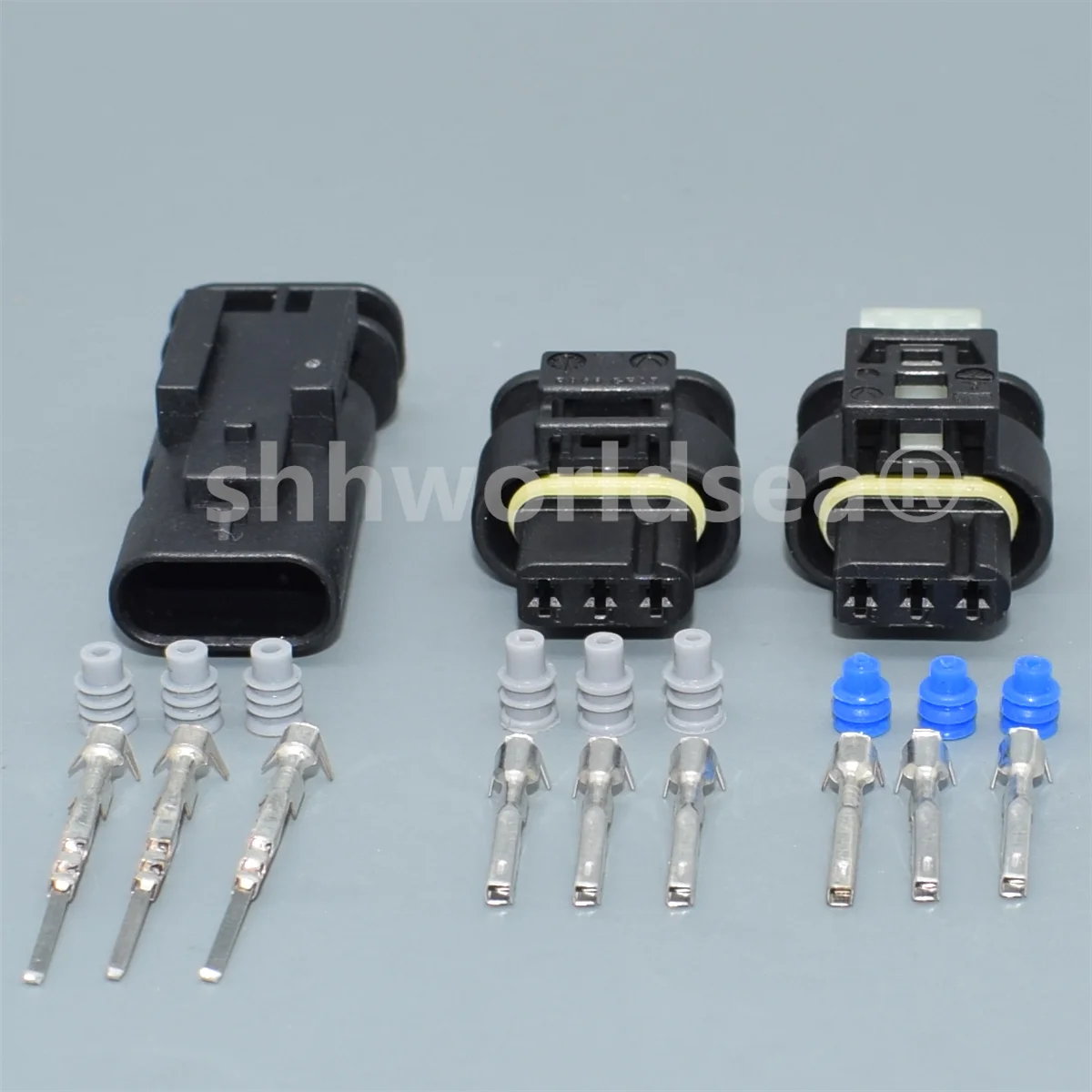 Shhworldsea 3-контактный 1.2мм электрический автомобильный разъем для подключения 3C0973203 к VW 3C0 973 203 872-858-541 7615490-03.
