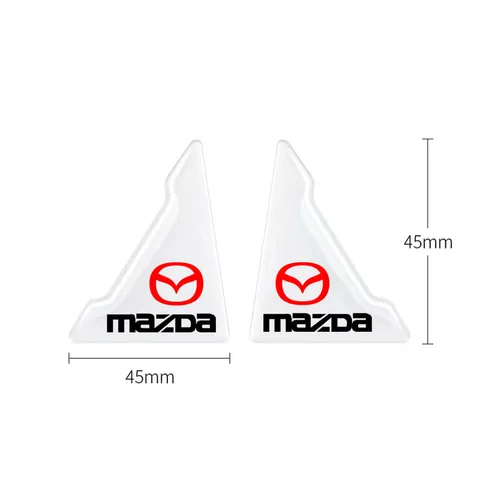 Прозрачная угловая крышка двери автомобиля, защитная наклейка от царапин для Mazda 3 5 6 323 626 CX-3 CX-4 CX-5 CX-7 CX-9 Axela 6 RX8 7