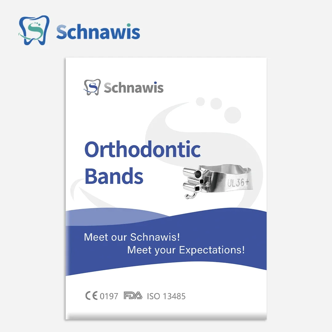 Стоматологические Ортодонтические полосы U3/L2 4 шт. 1-я молярная полоса