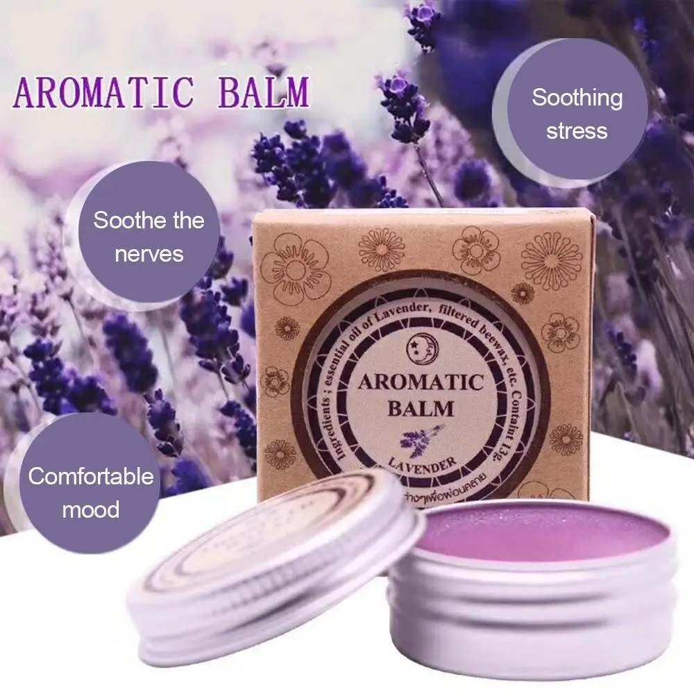 

20g Lavender Sleepless Cream Improve Sleep Antiperspirants Soothe Mood Aromatic Balm Insomnia Relax Soothing Cream TSLM1