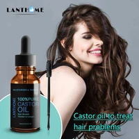 pure castor oil eyelashes treatment eyebrow fast growth liquid essential oil makeup eyelash enhancer makeup