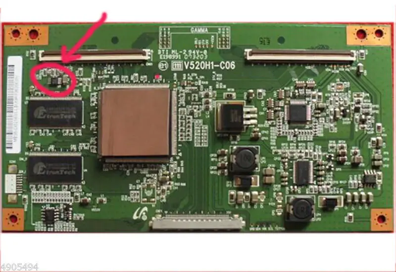 Для 46 'Logic Board V520H1-C06 T-Con Board с IC