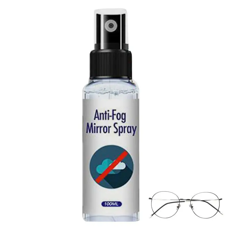 

1PC 100ml Anti-fog Agent Waterproof Rainproof Anit-fog Spray Car Window Glass Bathroom Cleaner Car Cleaning Car Accessories