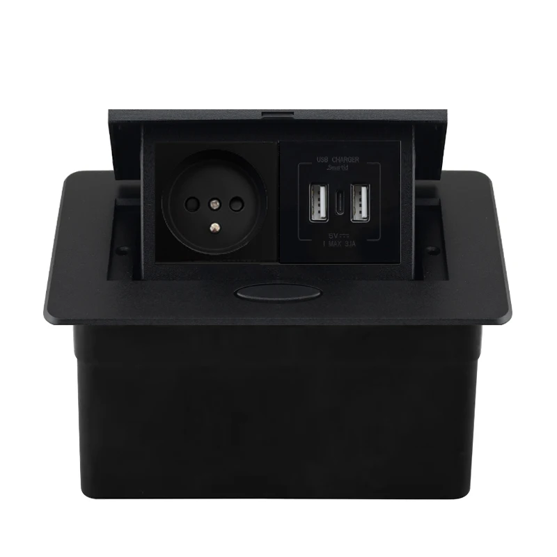 

ATLECTRIC Настольная розетка с USB Type C 250В 16А