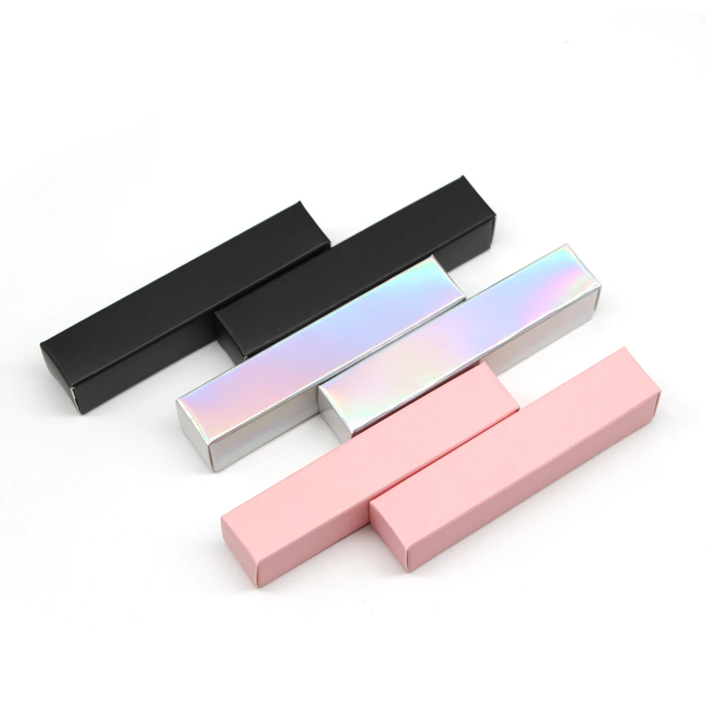 

Упаковочные коробки для блеска для губ оптом красивые розовые/черные/Золотые флаконы для блеска для губ Личная торговая марка пустые короб...