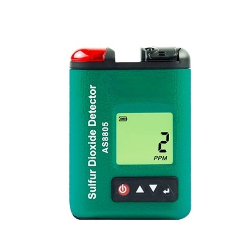 

Smart Sensor AS8805 Mini Portable Clip-on Digital Sulfur Dioxide Detector SO2 Gas Concentration Monitor Tester Analyzer