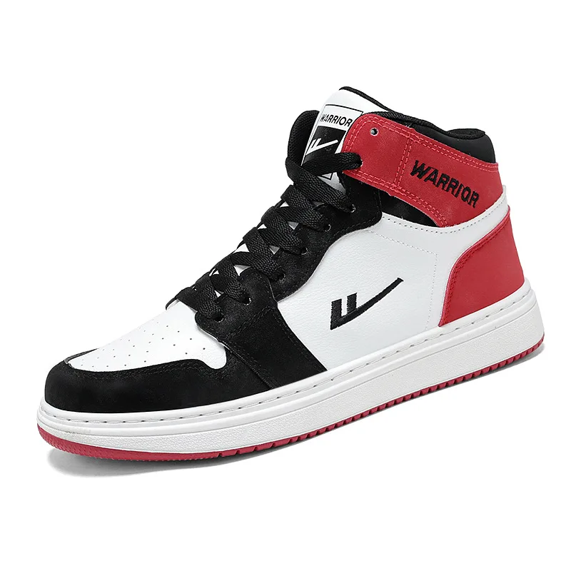 

Warrior high top shoes couple shoes autumn and winter new youth student board shoes men's casual shoes men sneakers