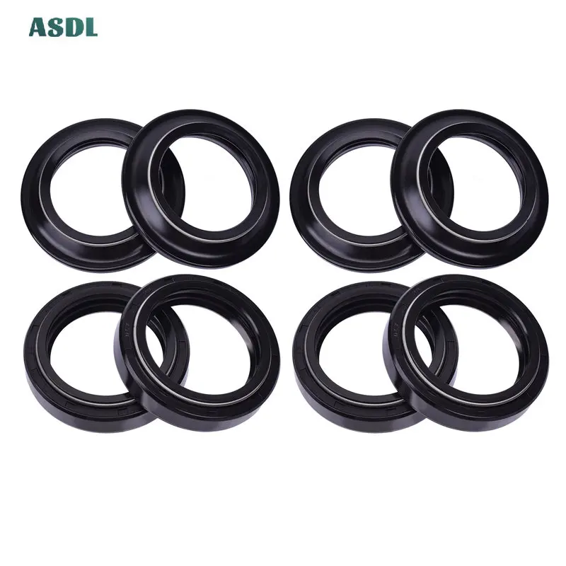 

33x45x8/10.5 Motorcycle Front Shock Absorber Fork Damper Oil Seal 33 45 Dust Cover For Honda DYLAN 125 2002-2005 JAZZ250 01-2005