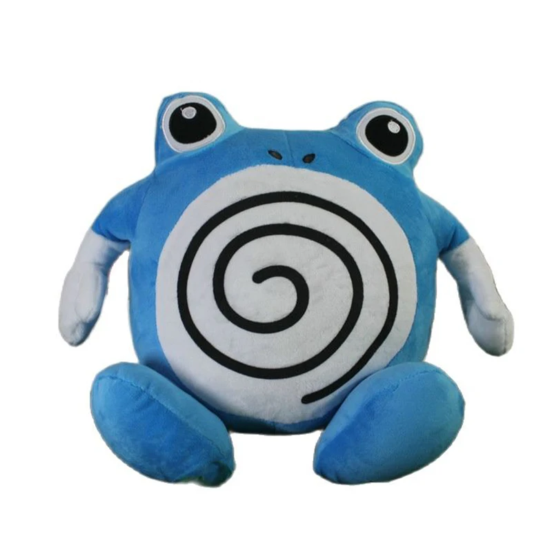

30cm Cartoon Pokemon Poliwrath Plush Stuffed Doll Poliwrath Figure Plushie Doll Toys Kids Gifts
