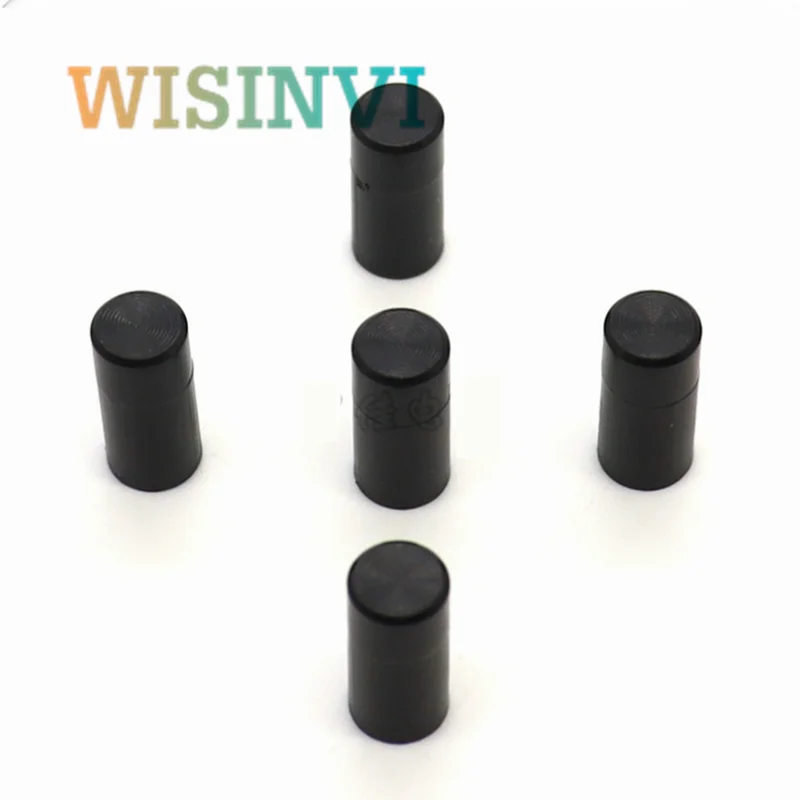 Черная пластиковая крышка для кнопок 7*15 мм 10 шт.