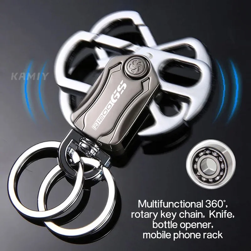 

Motorcycle Accessories KeyChain Custom LOGO Alloy Multifunction Keyring For BMW R1200GS R1200 GS LC 2013 - 2020 2019 2018 R1250