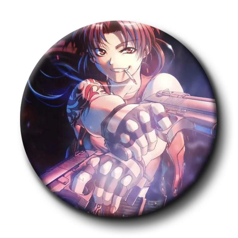 

Значок с черной лагуной 58 мм