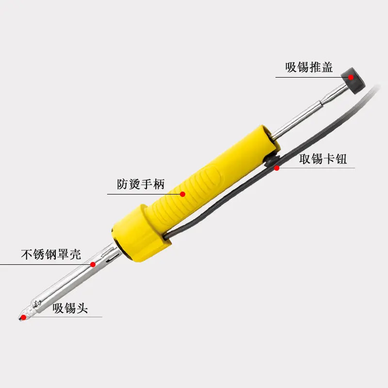 

Прецизионный паяльник инструмент Sn-поглощающий Электрический паяльник Sn-поглощающий двойного назначения Электрический паяльник