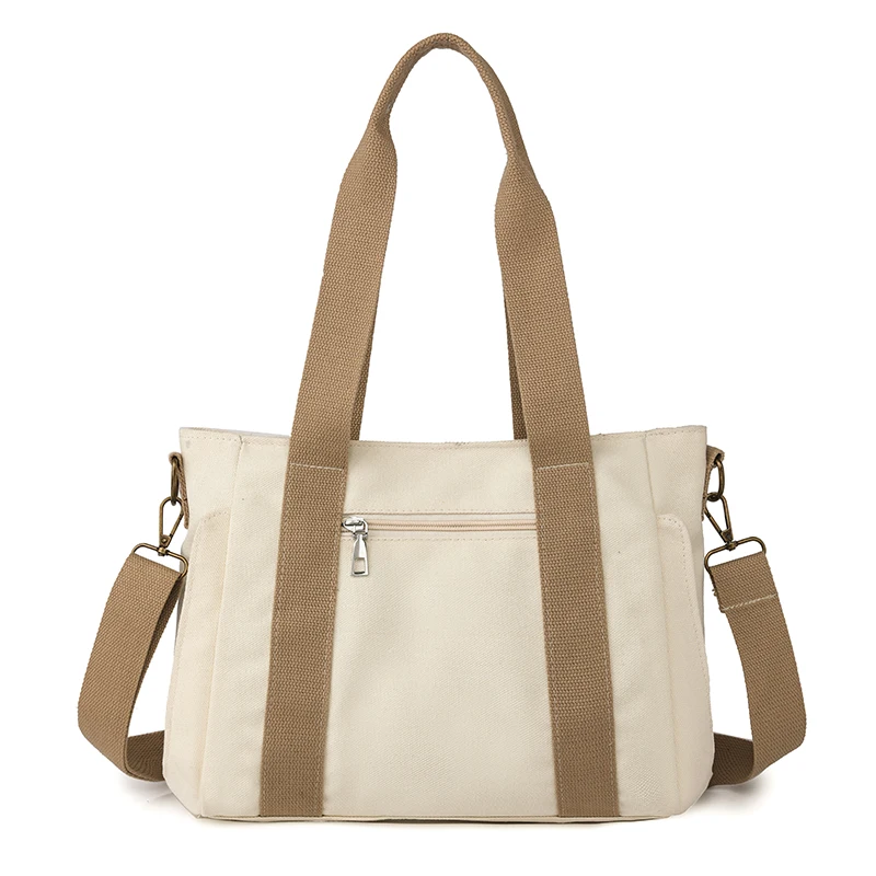 New Women's Shoulder Bags Handbags Top-Handle Bags High Quality Canvas Ladies Leisure Totes Crossbody Bag Female Handbags Bolsas