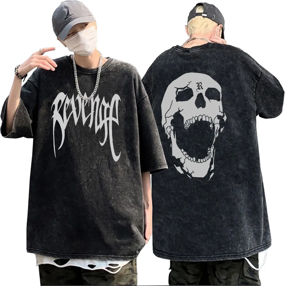 Lil Peep Merch T-shirt Men Women Hip Hop Gothic Black T Shirt