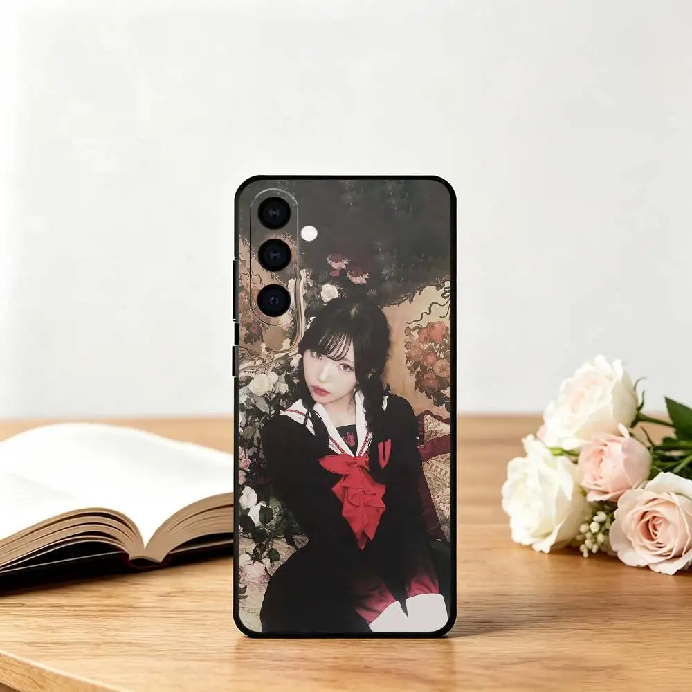 Фото Чехол для телефона Phantom S-Siita Otomodachi, черный, силиконовый, мягкий, для Samsung Galaxy A73, A72, A71, A70, A53, A52, A51 №2