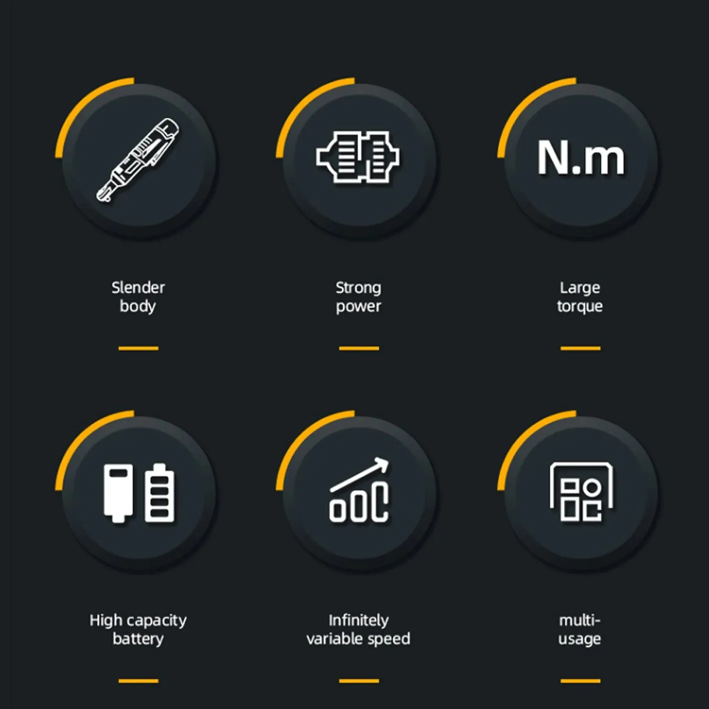 Беспроводной Электрический гаечный ключ LYUWO12V серии MT 45 нм 3/8 дюйма