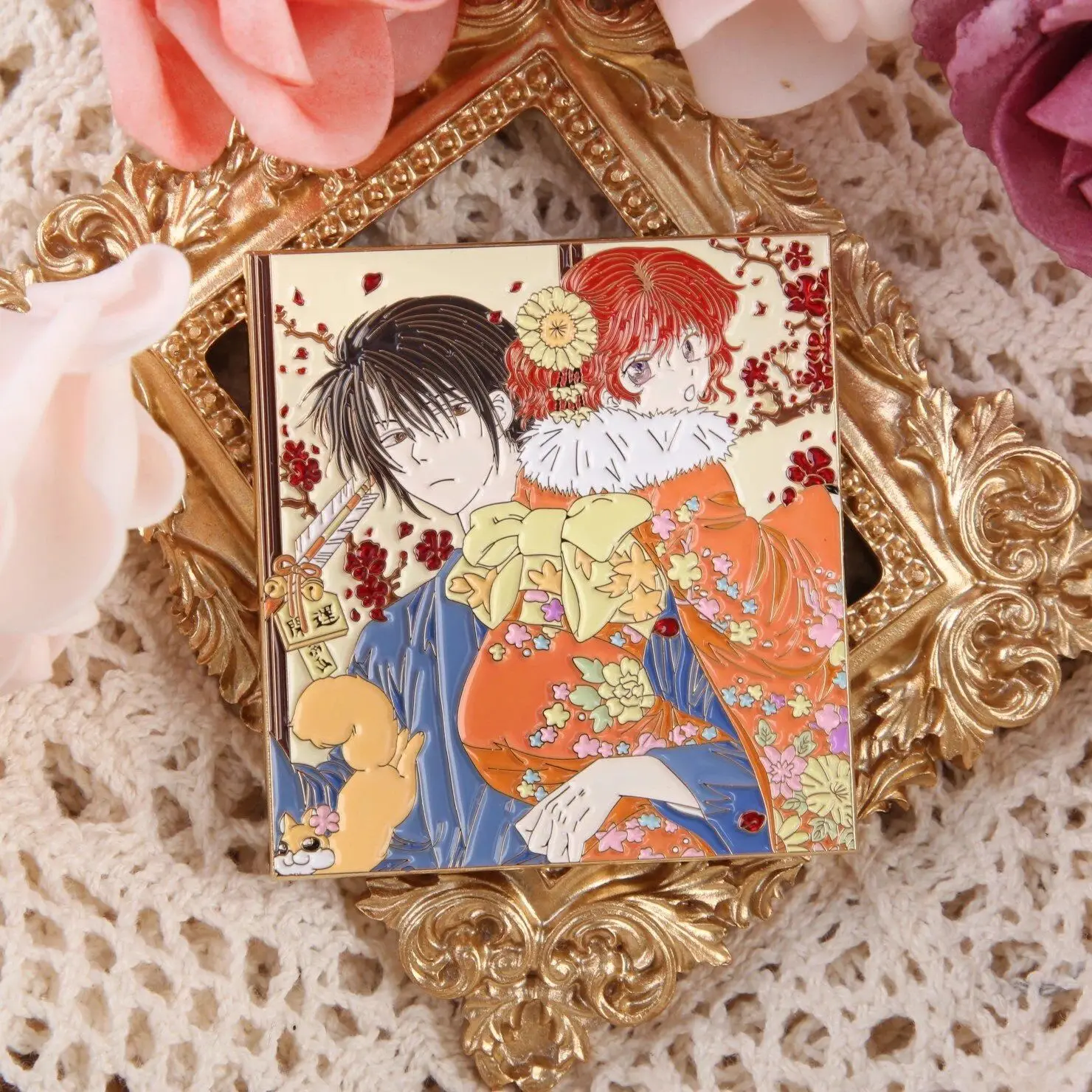 

Аниме Akatsuki No Yona Son Haku штанга шина Jieha Zeno значок брошь заколка Коллекция ограниченный уникальный рюкзак аксессуары подарок S