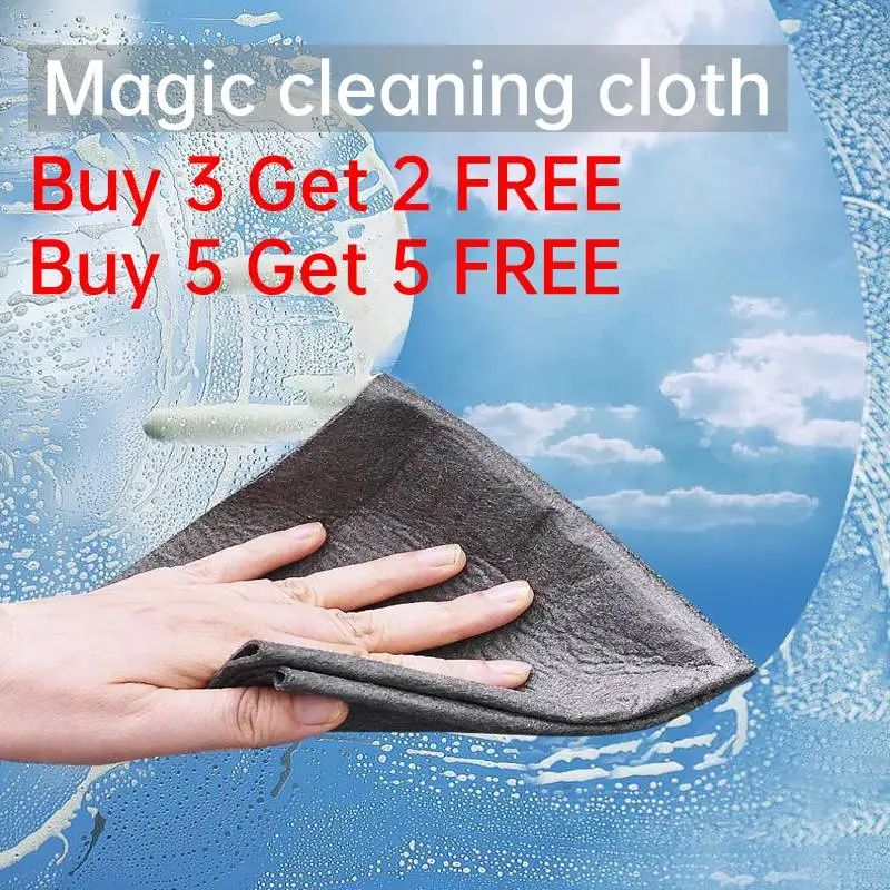 

5/10 шт., утолщенные многоразовые салфетки из микрофибры