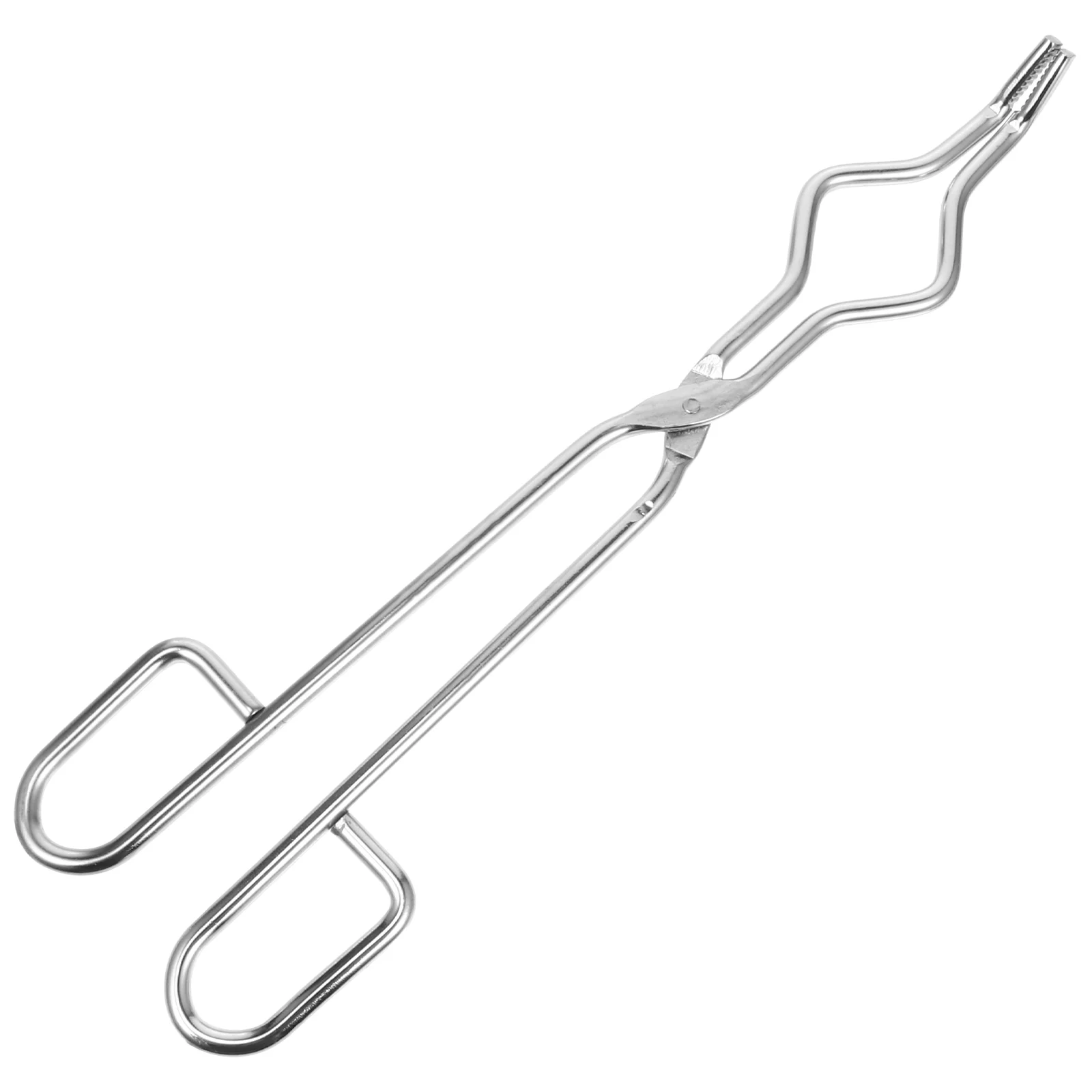 

Stainless Steel Crucible Tong Clamp Graphite Melting Furnace Holder Clamp Useful Tool for Graphite Melting Crucible