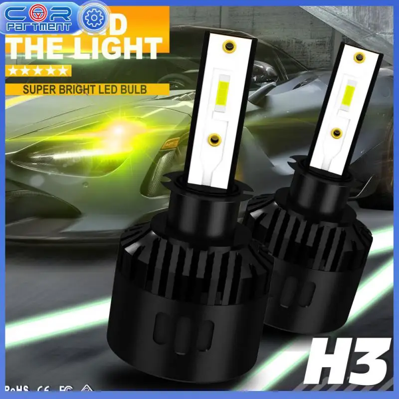 

Универсальные автомобильные фары H3, прочные Сверхъяркие лампы для фар, практичные светодиодные фары, автомобильные аксессуары, портативная СВЕТОДИОДНАЯ Лампа 6000 лм