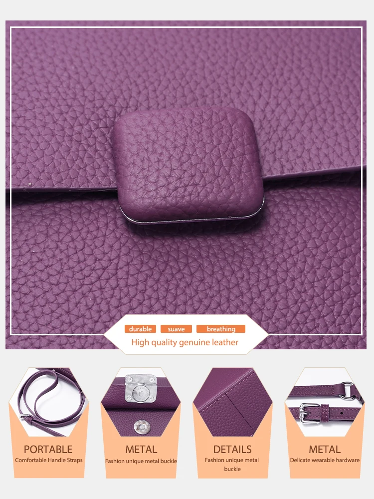 Zency 100% Real leather Female Crossbody Bag Summer Small Bag 2023 Trendy Casual Shoulder Purses Handbag Women Flap Phone Bags