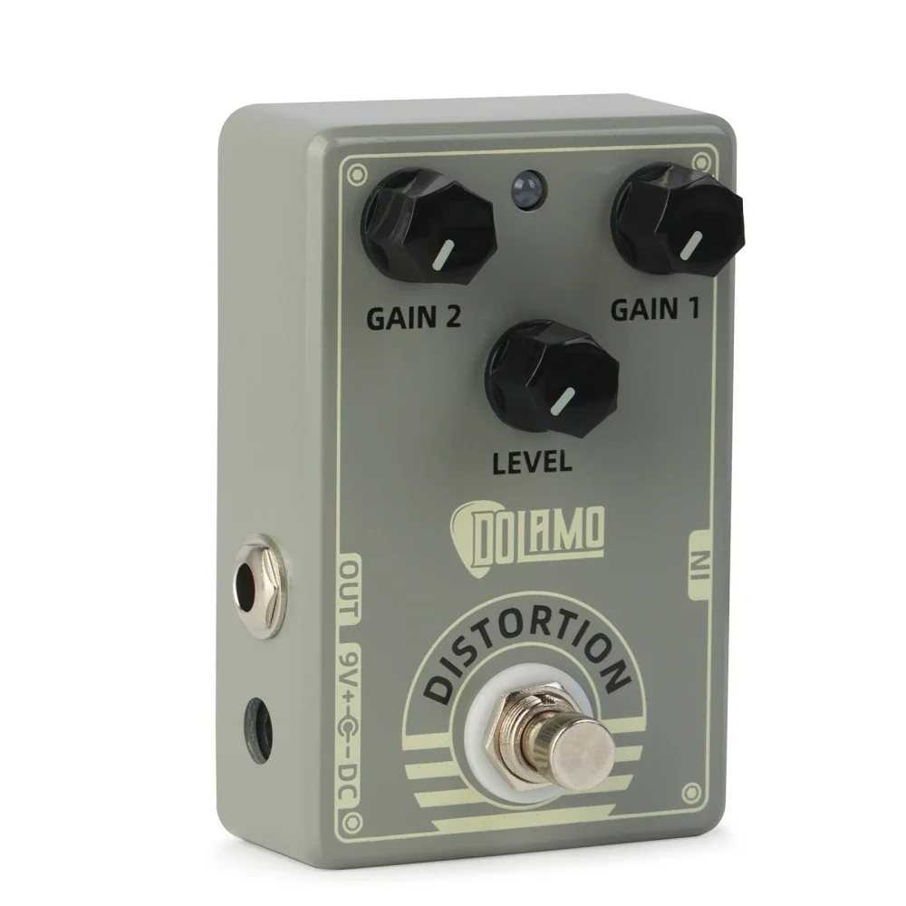 Педаль эффектов для гитары Dolamo D-5 Distortion True Bypass педаль с металлическим корпусом