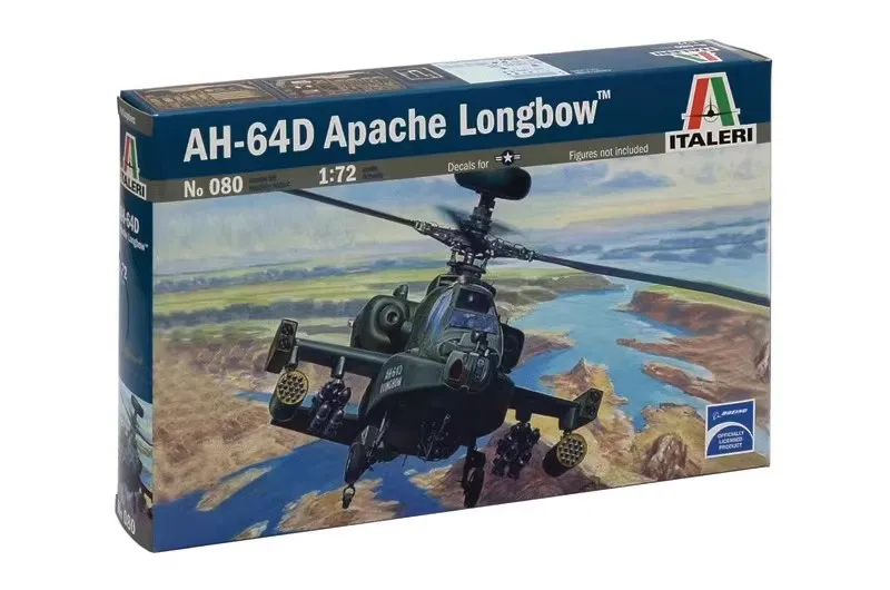 

Assembly model Toys Italy 1/72 AH-64 D United States helicopter aircraft