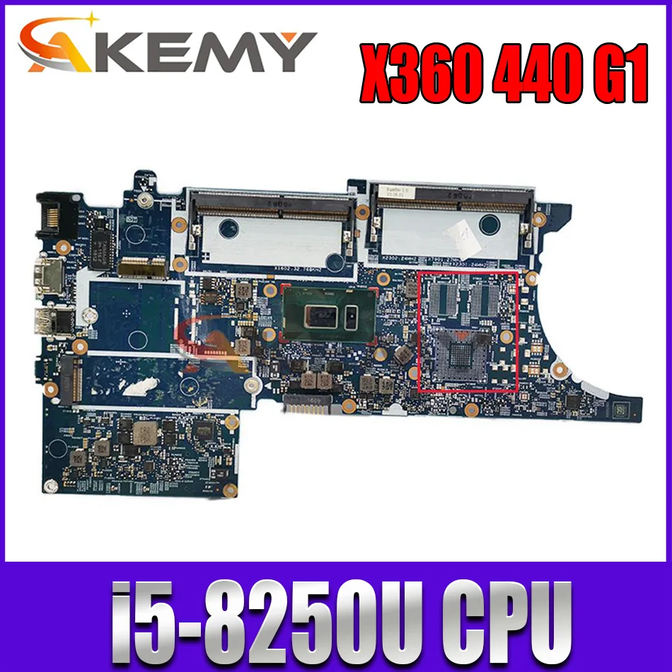 

For HP ProBook X360 440 G1 Laptop Motherboard With i5-8250U 17869-1 448.0EQ07.001 Mainboard L28241-601 L28244-601 L28241-001
