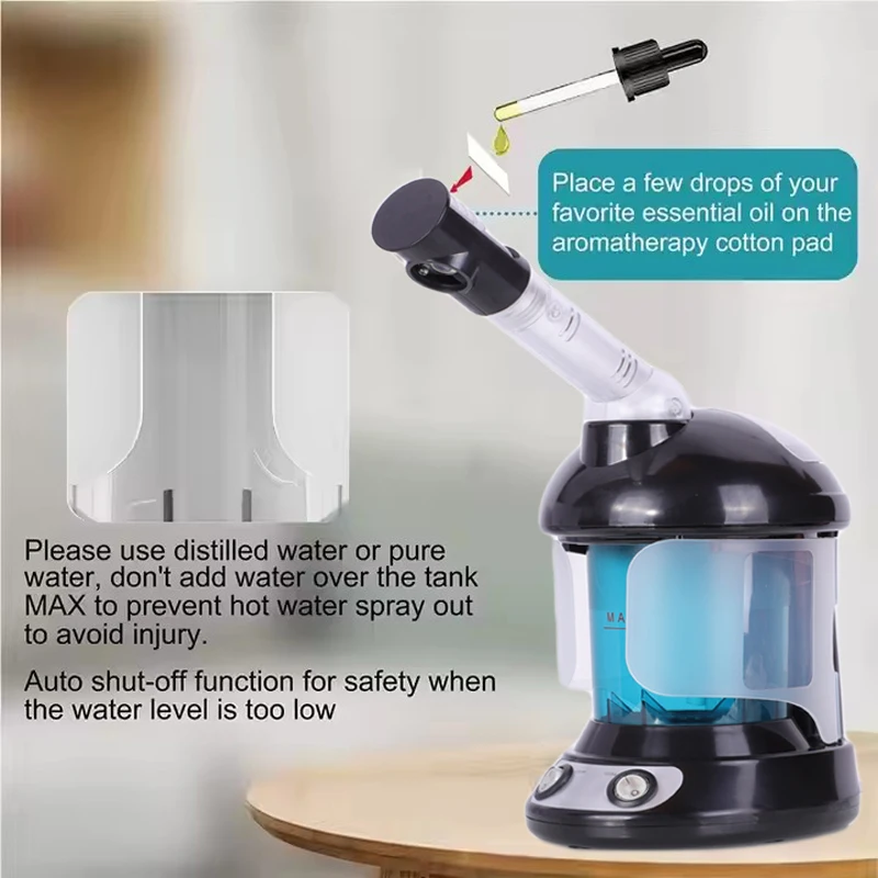 Профессиональный Нано-отпариватель Для Лица С Нано-ионной Технологией