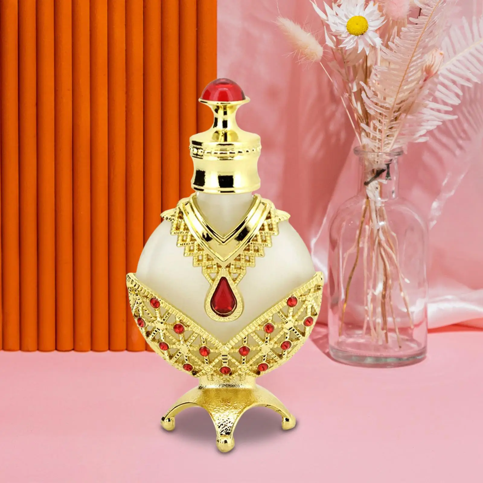 

Винтажная Изысканная бутылка для эфирного масла, многоразовая бутылка с ароматом, свадебные подарки