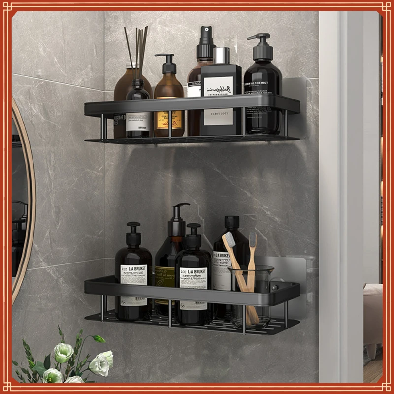 

Shelves No-drill Corner Shelf Shower Storage Rack Holder Toilet Organizer Bathroom Accessories полка для ванной