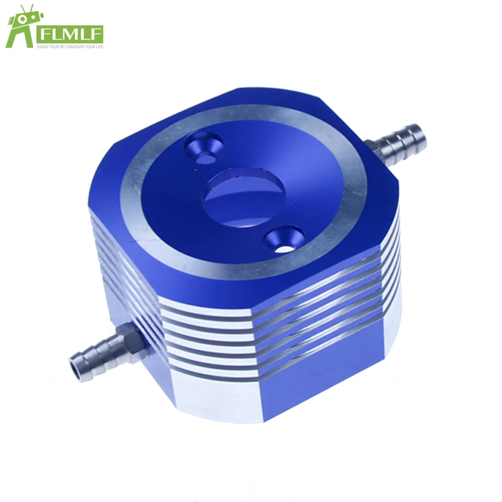 CNC алюминиевая куртка водяного охлаждения для 29cc подходит для Zenoah CY RCMK судового газового двигателя G260 G270 G290 PUM