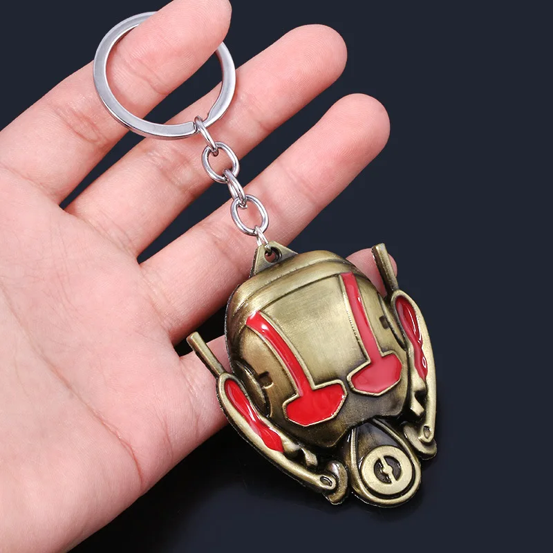 Брелок для ключей Marvel Ant-Man металлический мальчиков и девочек с подвеской в виде