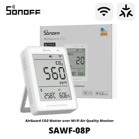 SONOFF AirGuard CO2 Монитор качества воздуха