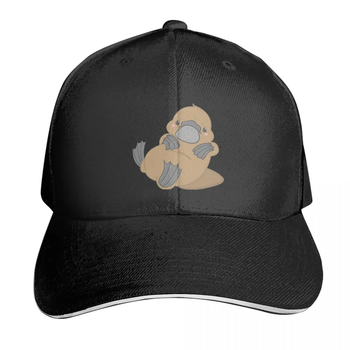 

Cute Kawaii Platypus Casquette, Polyester Cap Customizable Adult For Out