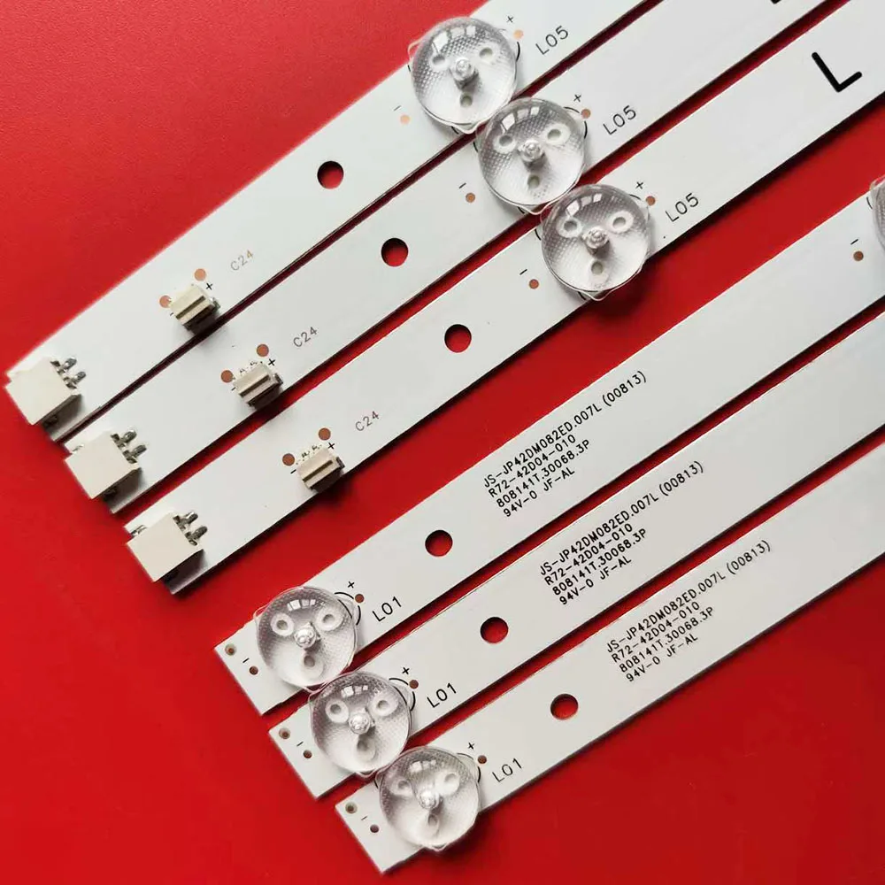 6/18 шт. светодиодные ленты для JS-JP42DM082ED.007L (00813) R72-42D04-010 BBK 42LEX-7143/FTS2C 42LEX-7162/FT2C 42LEX-7243/FTS2C