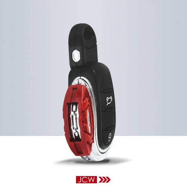 

Умный металлический ключ GP JCW, тормозной диск, брелок для ключей, оболочка для MINI Cooper 3rd Gen F55 F56 F57 F54 Gen2 F60 Countryman