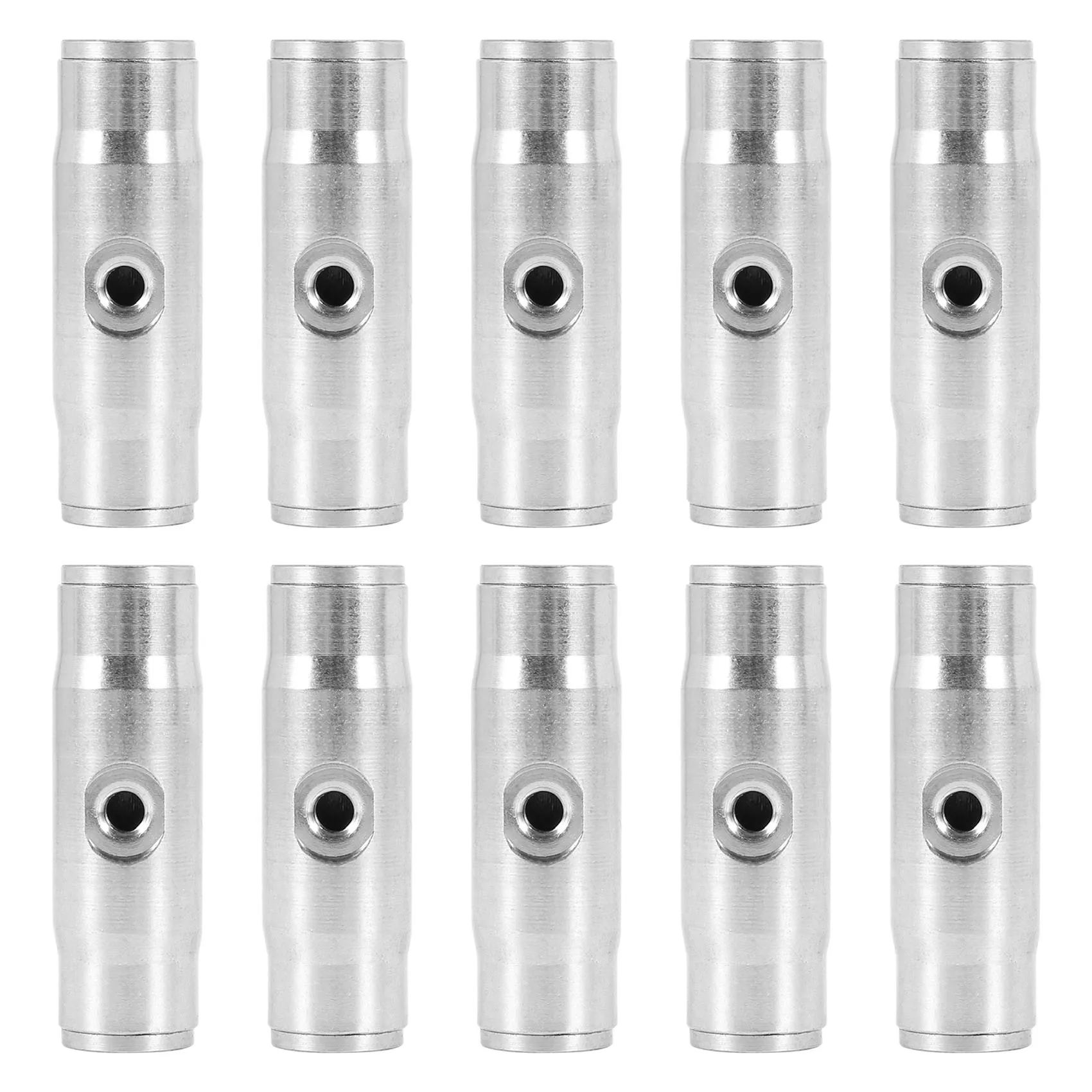 10 шт. 3/8 дюйма соединительные тройники для запотевания Slip Lok 10/24 UNC 1000 фунтов на