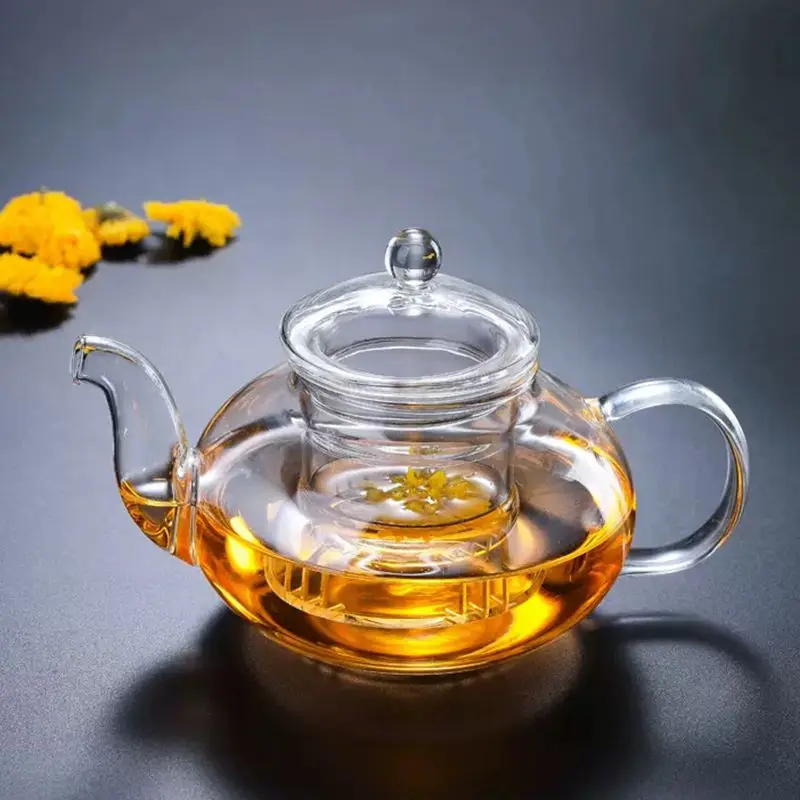 

Чайник с подогревом устойчивый к высоким температурам, плотный фильтрационный чайник, домашний набор кунг-фу для ароматизированного чая с фруктами, кунг-фу